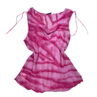 Pink Mesh Y2K Top