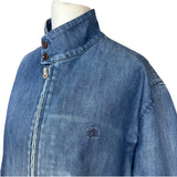 Y2K 2000’s Playboy VIP Denim Zip Up Jacket