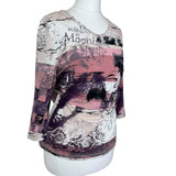 Graphic Y2K Top