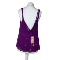 Purple Sequin Cami
