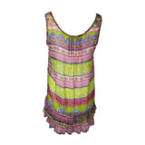 Green Mesh Y2K Top