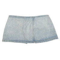 Denim Micro Mini Skirt