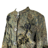 Indigo Moon Embellished Vintage Jacket