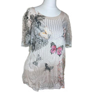 Butterfly Crochet Top