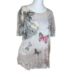 Butterfly Crochet Top