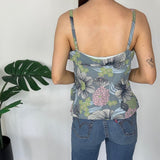 Y2K Mesh Floral Cami