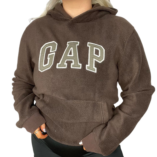 Brown GAP Fleece Hoodie