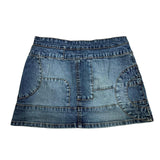 Y2K Denim Mini Skirt