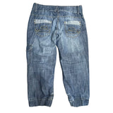 Y2K Cargo Capri Denim Jeans