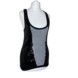 Black Sequin Top
