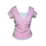Pink Y2K Top