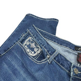 Y2K Embroidered Jeans
