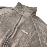 Brown Columbia Zip Up Fleece