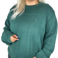 Green Knitted Jumper