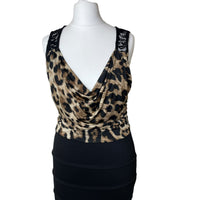00’s Jane Norman Leopard Print Dress