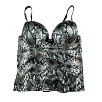 Leopard Print Corset Cami Set