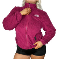 Pink The North Face Fleece Zip Up