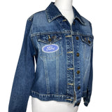 Graphic Patch Denim Jacket
