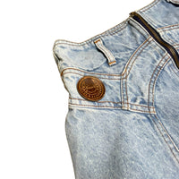 Y2K Denim Midi Skirt