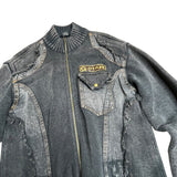 Y2K G-Star Distressed Zip Up
