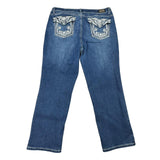 Y2K Embroidered Jeans