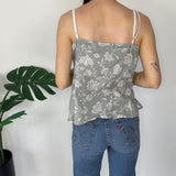 Grey Sequin Vintage Cami