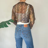 Vintage Crochet Bolero