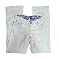 Y2K White Bootcut Denim Jeans