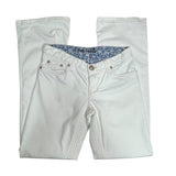 Y2K White Bootcut Denim Jeans