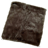 Brown Faux Fur Snood