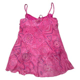 Pink Y2K Mesh Cami