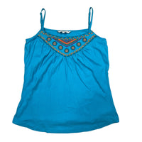 Blue Beaded Cami