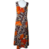 Reversible Vintage Mesh Maxi Dress