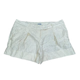 Y2K Satin Cream Mini Shorts