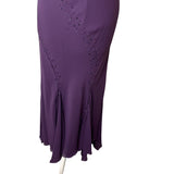 Y2K Purple Mesh Maxi Dress