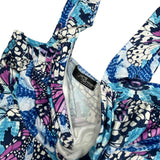 00’s Jane Norman Butterfly Maxi Dress