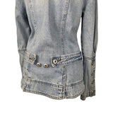 Y2K Military Denim Jacket