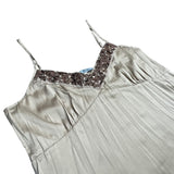Gold Satin Cami Top