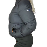 Black Tommy Hilfiger Puffer Coat