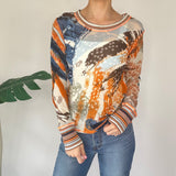 Y2K Graphic Long Sleeve Top