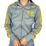 Grey Vintage Adidas Zip Up