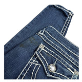 Y2K Embroidered Denim Jeans