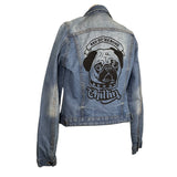 Graphic Y2K Denim Jacket