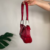 Red Y2K Buckle Mini Bag