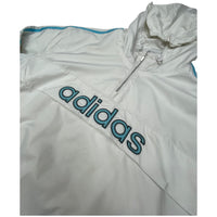 Vintage Adidas Spell Out Pullover Track Jacket