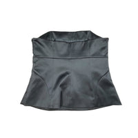 Black Satin Gem Corset