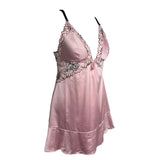 Y2K Pink Satin Slip Dress