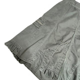 Green Cargo Y2K Midi Skirt