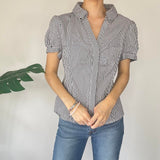 Y2K Pinstripe Shirt