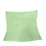 Y2K Pastel Yellow Bandeau Swim Top